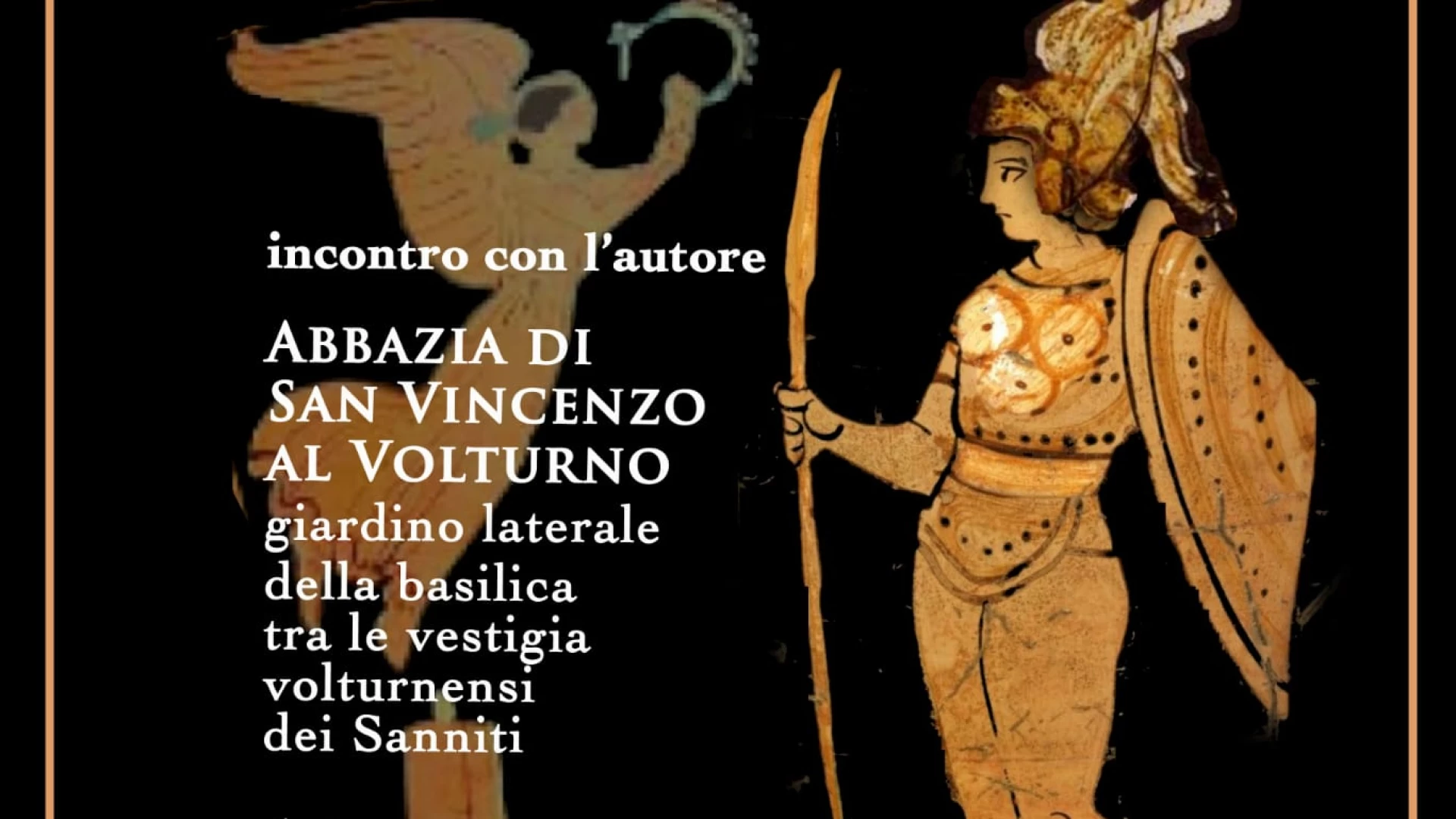 Abbazia Di San Vincenzo al Volturno: il 6 agosto alle ore 18 la presentazione del volume "L'uomo Sannita" di Gianfranco De Benedittis